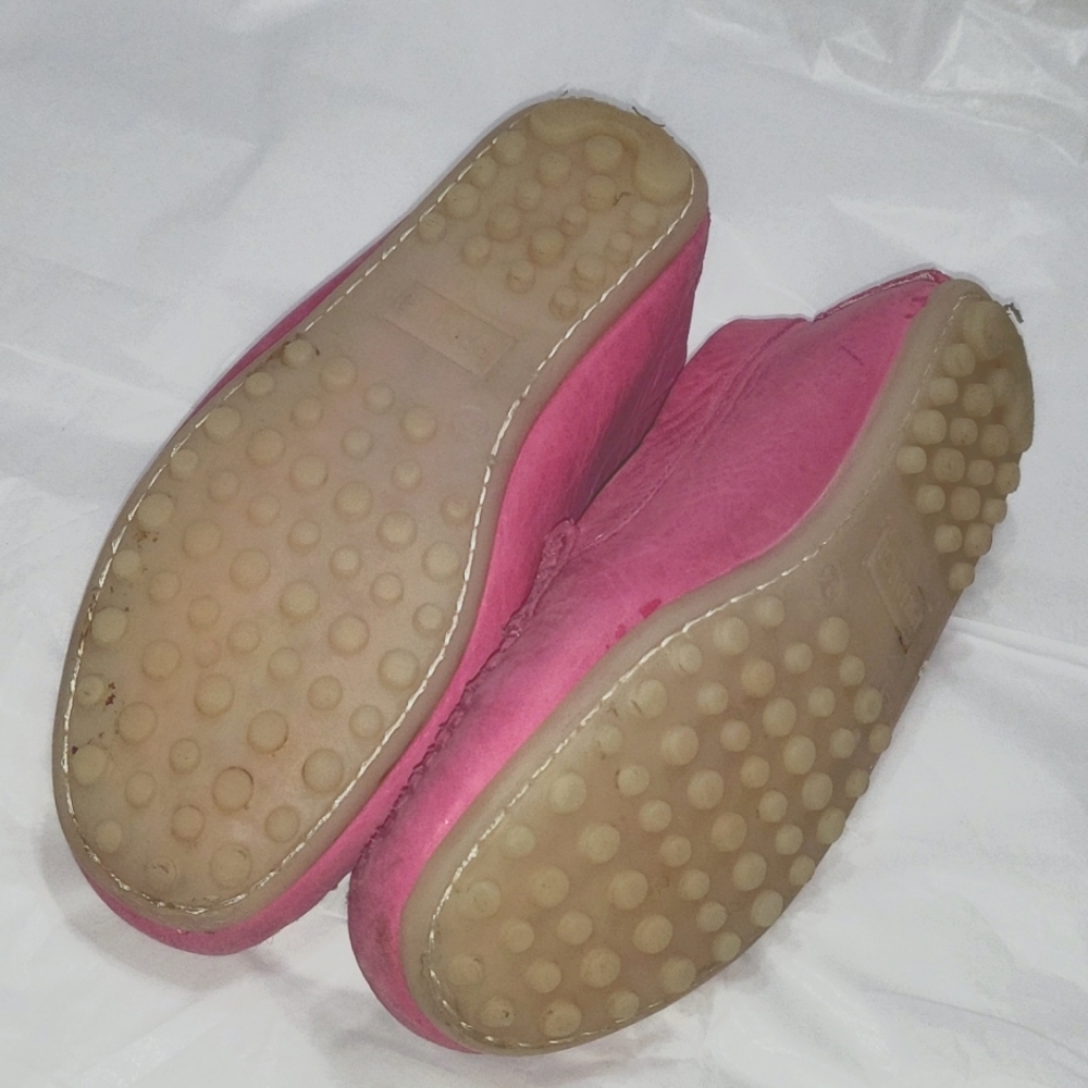 Primigi Fuchsia pink leather loafers Slip on Girls Youth size 2.5 EU size 34 New - Picture 13 of 13